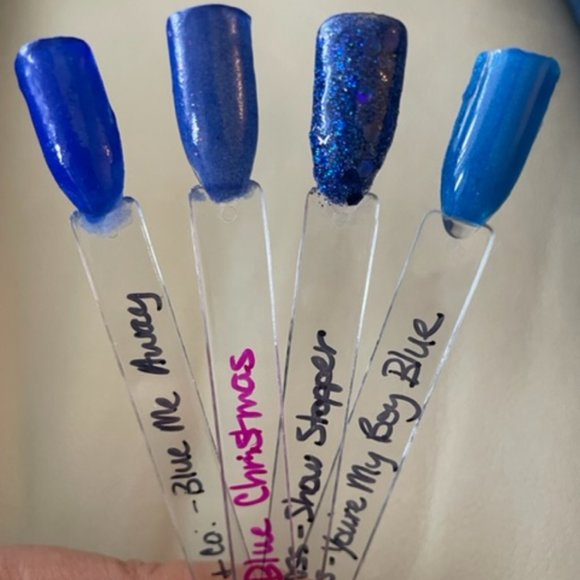 Mini Dip Bundle - I've Got the Blues - Mani Boss, Sparkle & Co, & Rocky Mountain - Picture 3 of 16